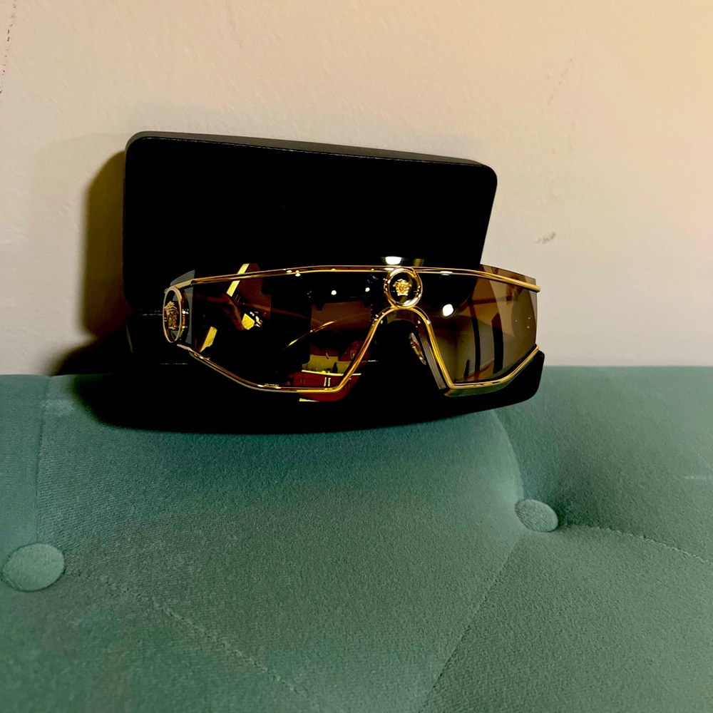 Versace Gold Sunglasses